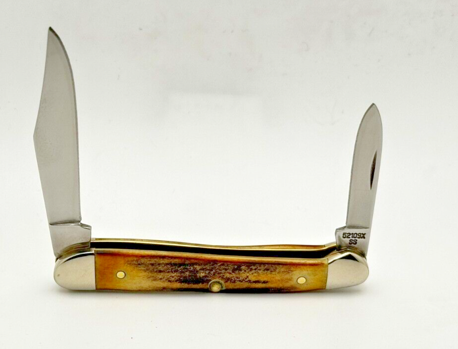 1996 CASE XX 52109X BABY COPPERHEAD STAG