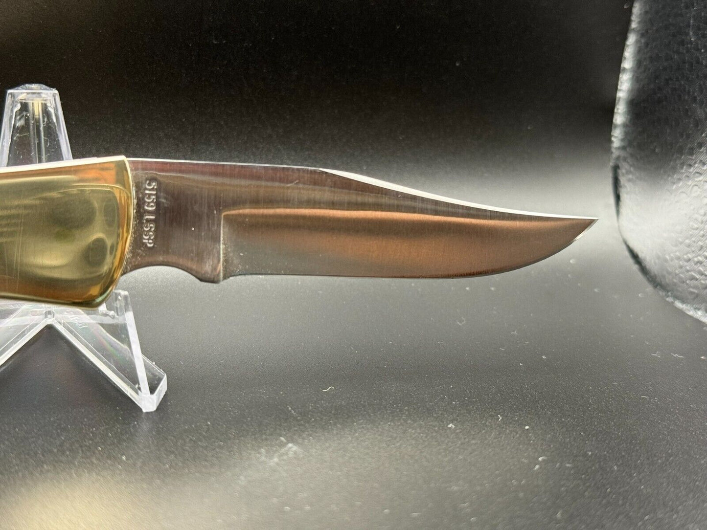 1980 CASE XX HAMMERHEAD KNIFE STAG 10 DOT 5159 L SSP LOCKBACK