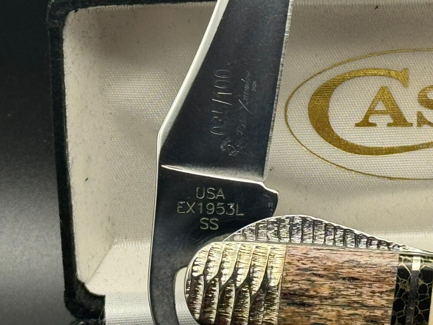 *RARE 2021 CASE XX YELLOWHORSE TRI-MAMMOTH RUSSLOCK SHEPHERD HILLS SFO (EX1953L)