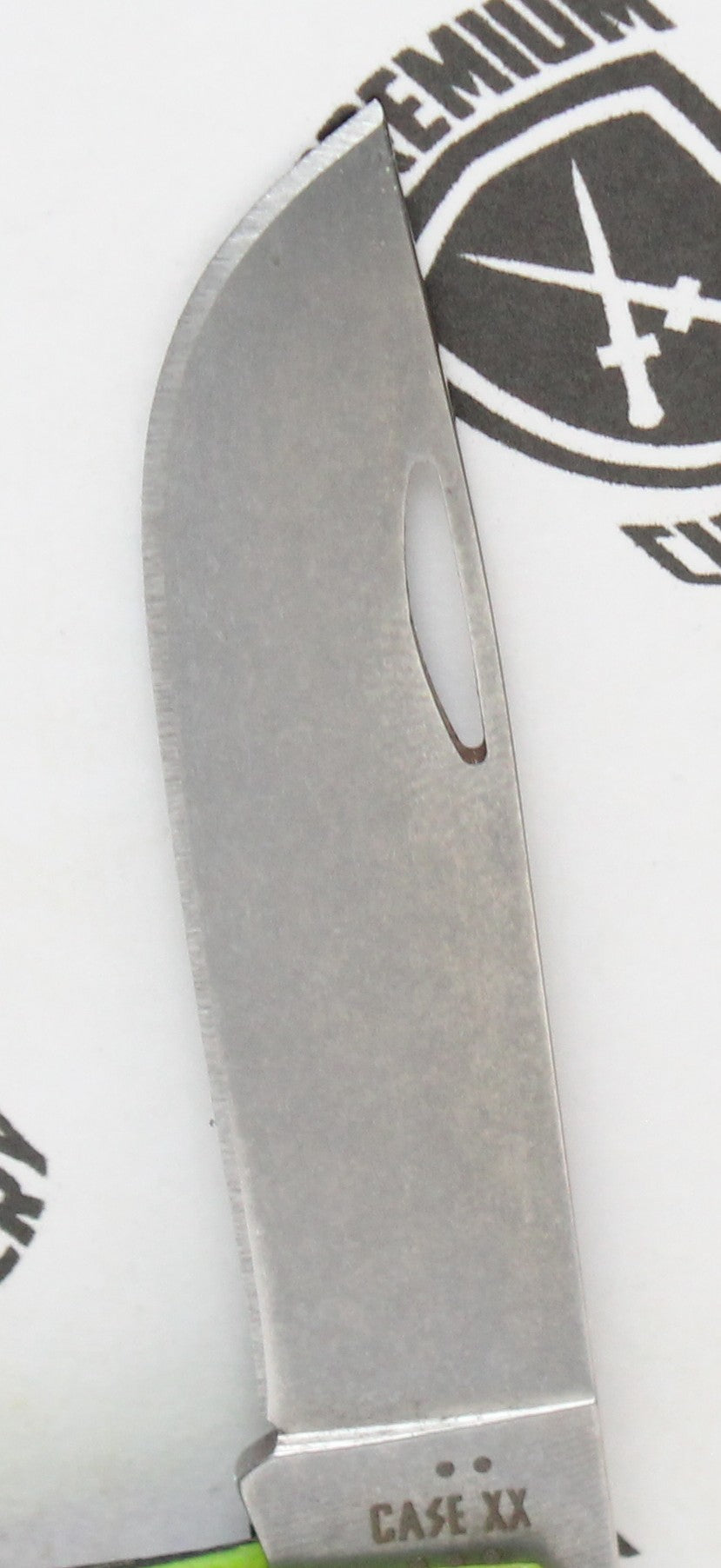 2025 Case XX Black Burlap Laminate DayGlow G10 Crossroads Sod Buster Jr. XR10137