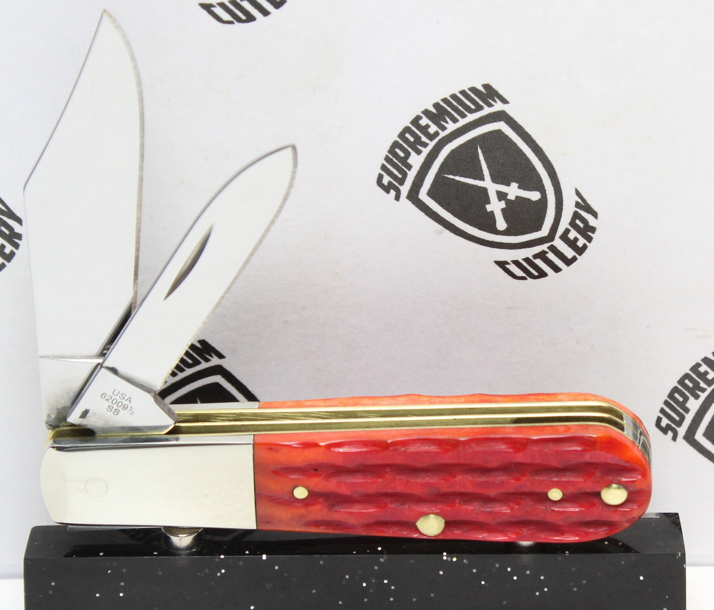 2025 Case XX Kinfolks Jigged Barlow – Indian Paint Brush Bone (62009 1/2 SS) 42324
