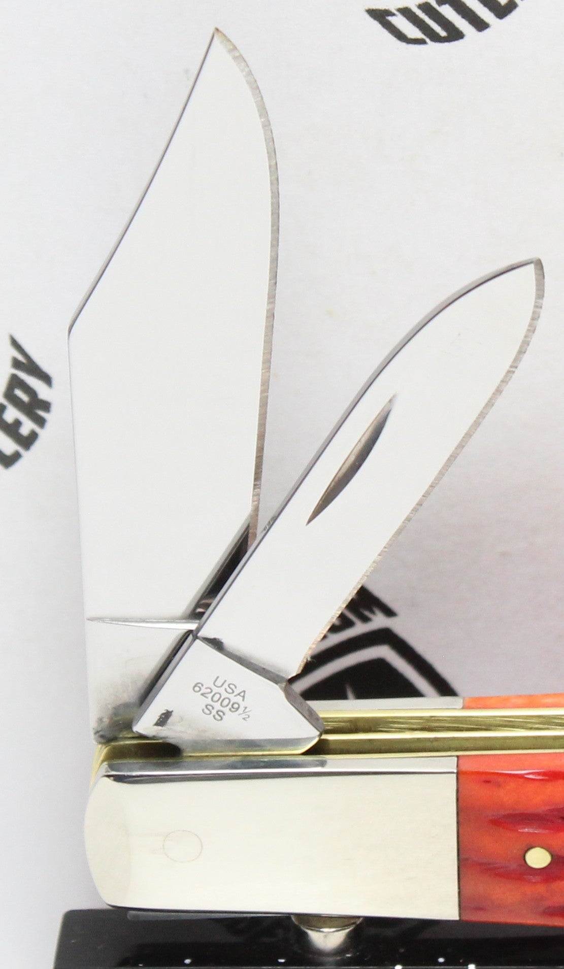 2025 Case XX Kinfolks Jigged Barlow – Indian Paint Brush Bone (62009 1/2 SS) 42324