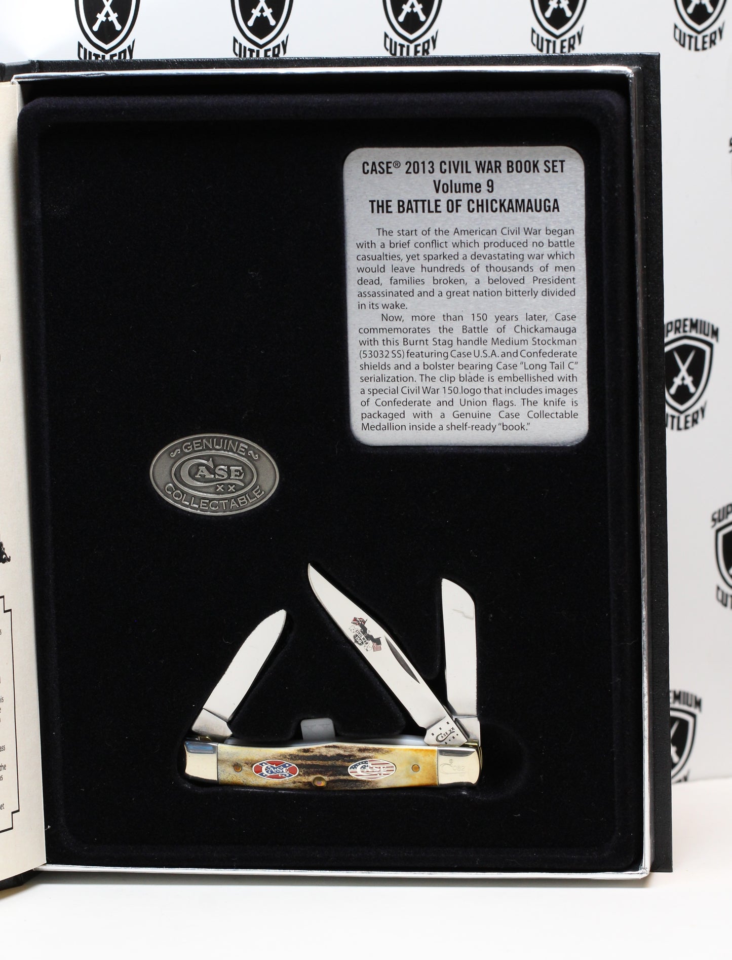 Case XX 2013 Civil War 150th Anniversary Commemorative – Volume 9: The Battle of Chickamauga (Serial #082)